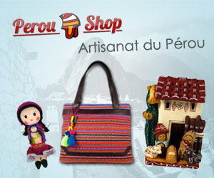 Bannière Pérou Shop